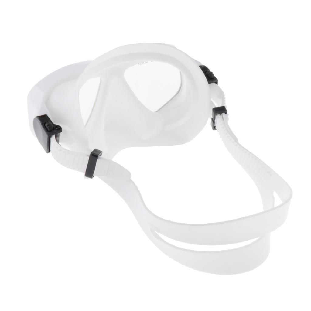 Scuba Diving Mask Snorkeling Dive Glasses Tempered Glass Goggles Mouthpiece