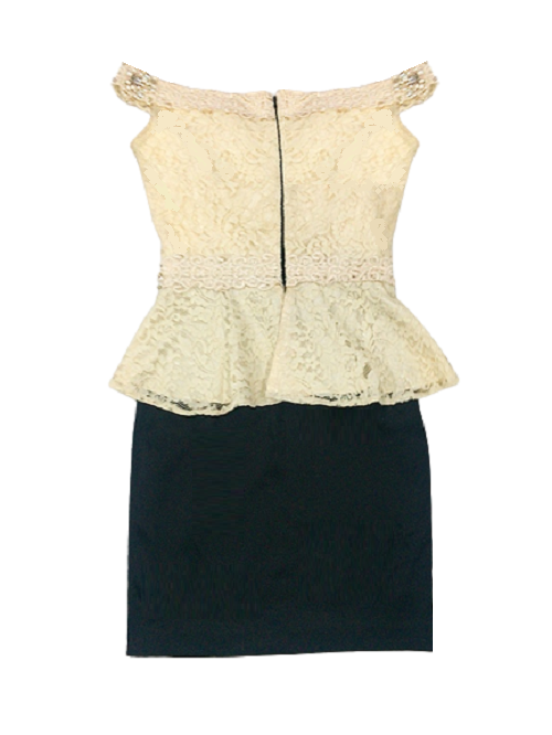 Đầm ôm peplum hở vai Andy