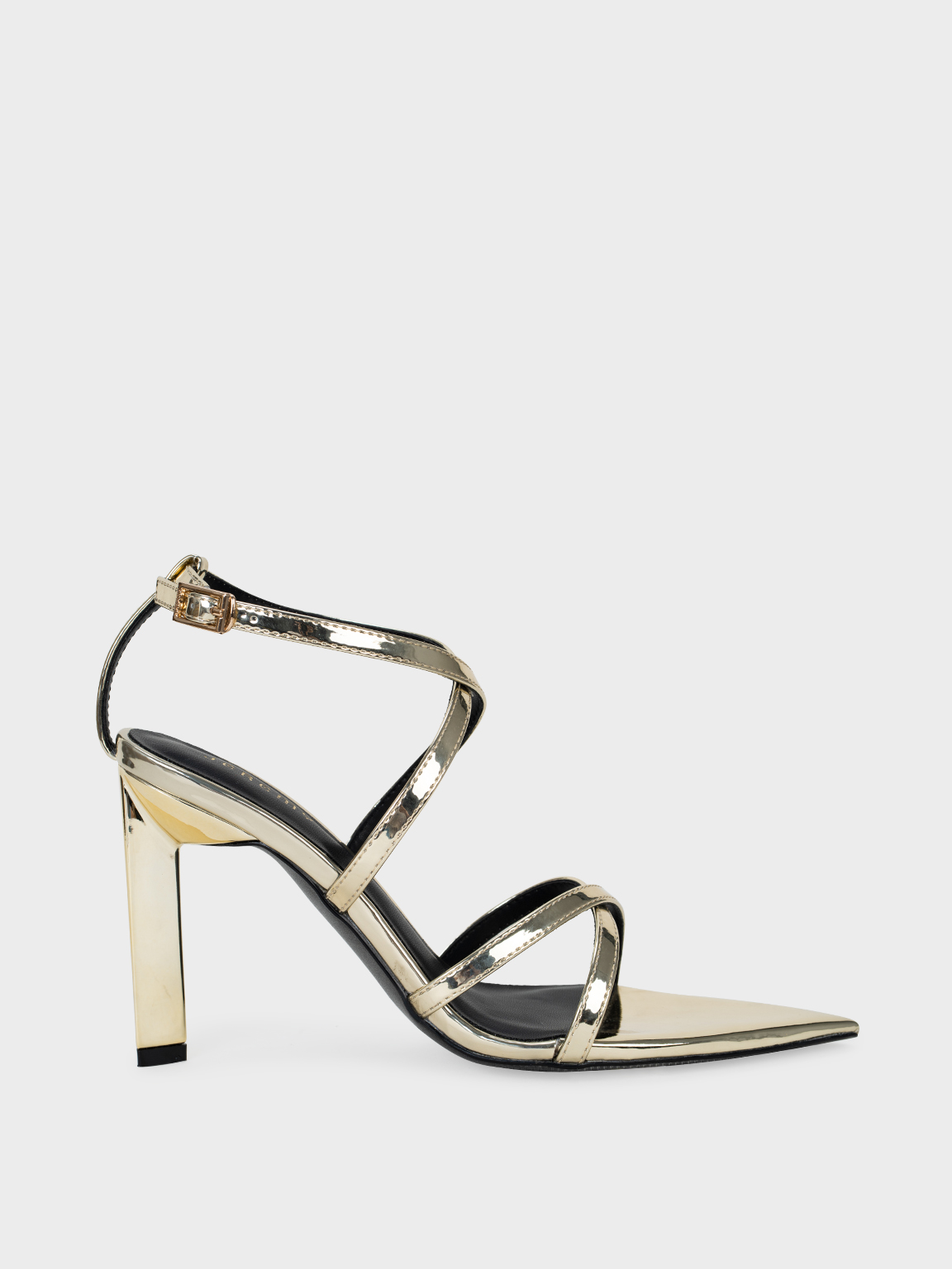 Giày Sandal nữ mũi nhọn quai đan chéo JEREMY SN0009