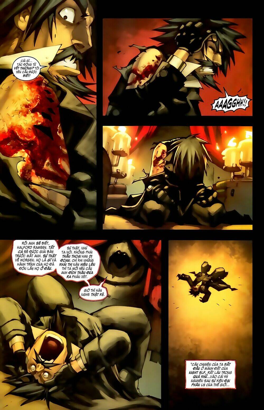 world of warcraft - lời nguyền của worgen | curse of the worgen chapter 1 19