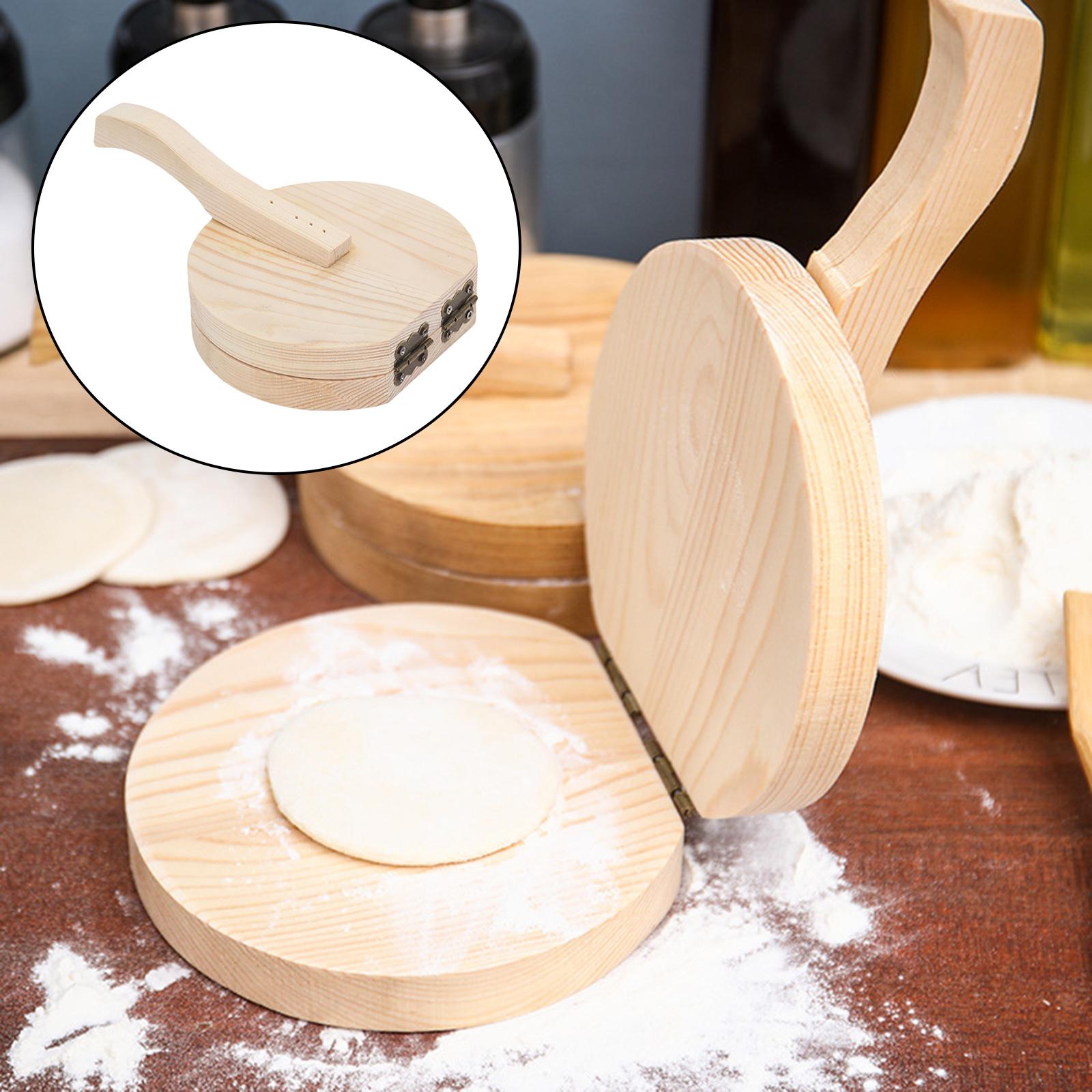 Pressing Baking Pizza Maker Pastry Tool Kitchen Wood color