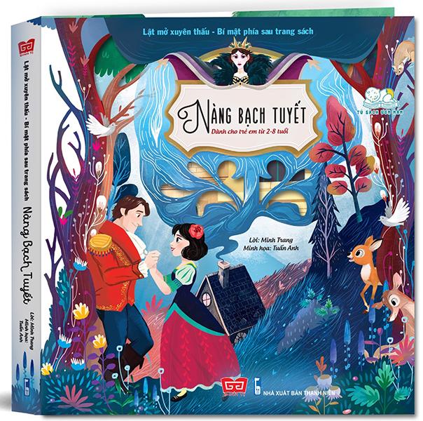 Sách Tương Tác – Lật Mở Xuyên Thấu – Bí Mật Phía Sau Trang Sách – Nàng Bạch Tuyết