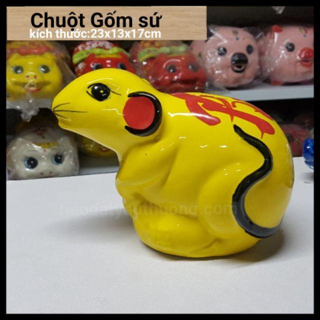 Chuột sứ tiết kiệm - chất liệu sứ cao cấp