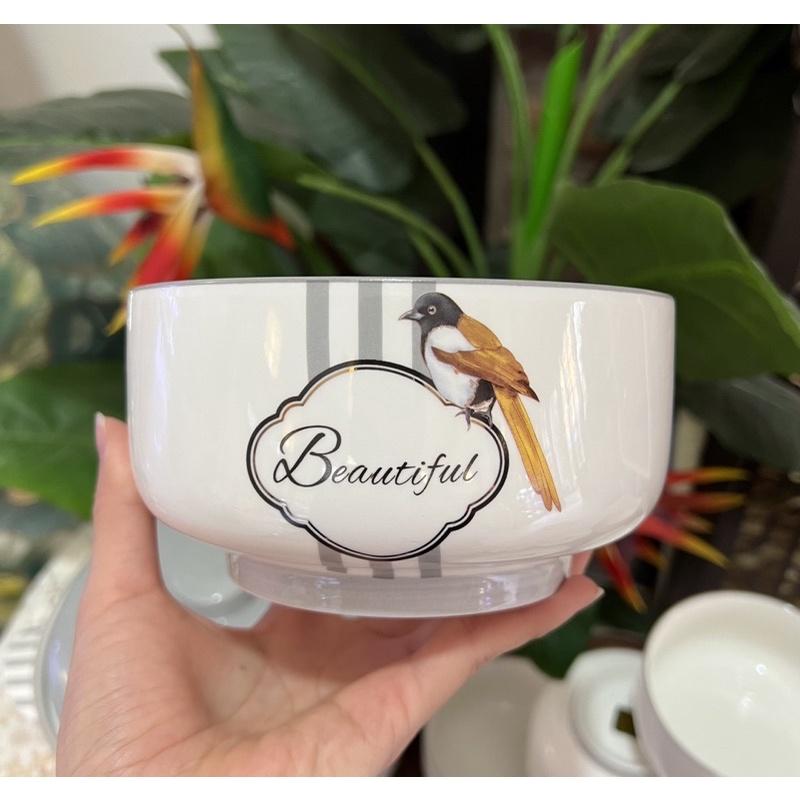 BỘ BÁT ĐĨA TRẮNG ĐẸP