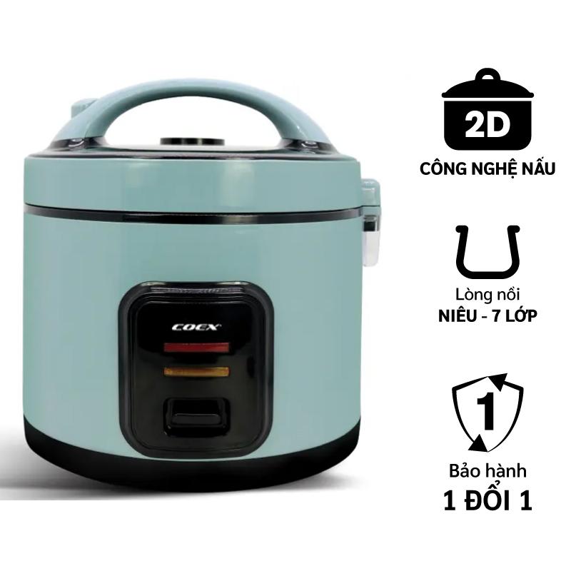 Nồi cơm điện cơ 1.2 Lít COEX CR-3414 - Hàng Chính Hãng