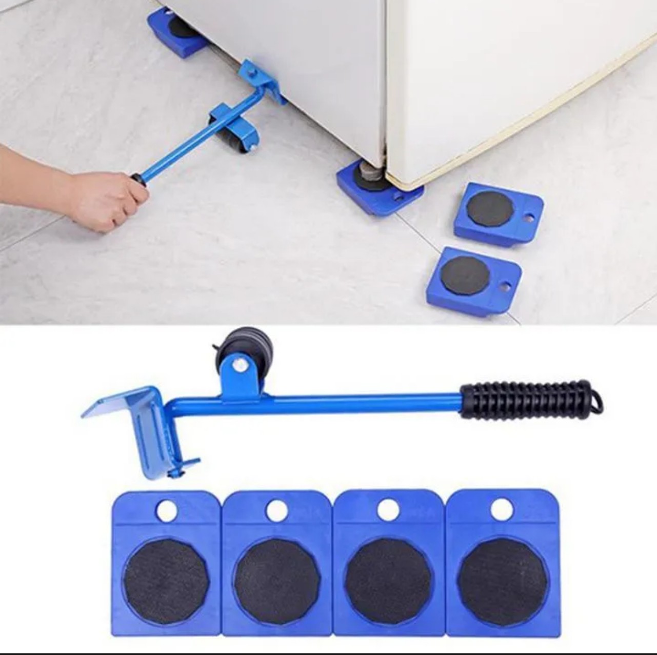 Bộ dụng cụ di chuyển đồ vật nặng đa năng giúp bạn dễ dàng di chuyển đồ