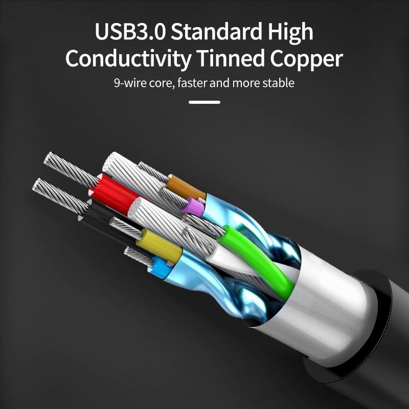 Bộ chia 4 cổng USB Type C 3.1 cho máy tính táo Ankndo