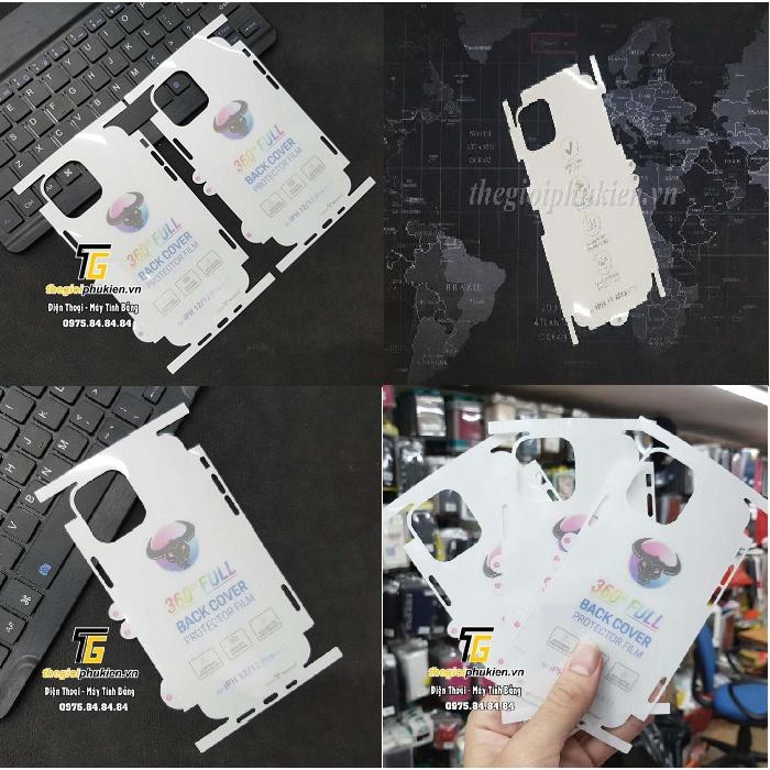 Miếng dán mặt lưng iPhone 13 Pro, 13 Pro Max trong suốt PPF(Paint Protection Film)
