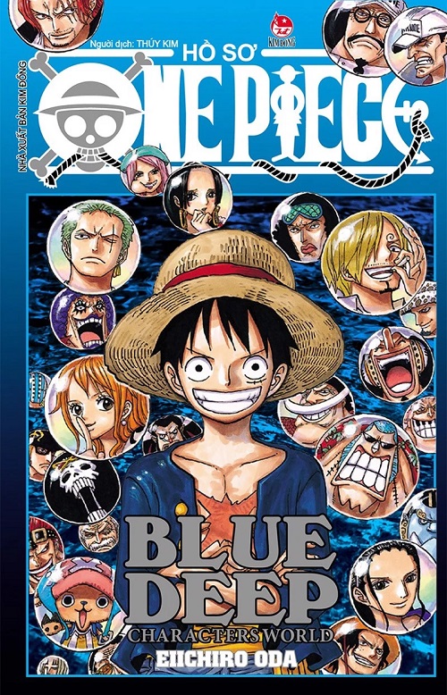 Sách - Hồ sơ One piece - Blue deep characters world