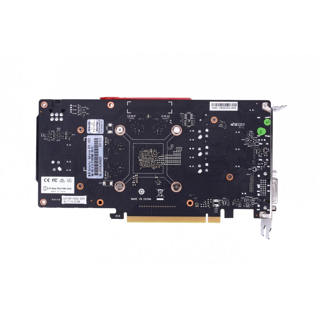 Card Màn Hình Colorful GeForce GTX 1650 NB 4GD6-V 2FAN - Hàng Chính Hãng