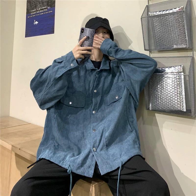 Áo Khoác Bomber Nam Nữ - Áo Khoác Kaki Unisex Trơn Nhung 2 Màu Siêu Hot - LP.STORE