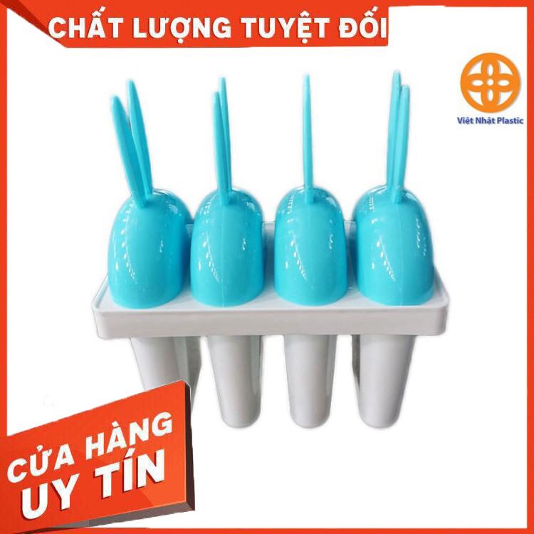 Khay Làm Kem 4 Ngăn Hình Thỏ