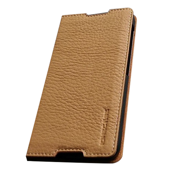 Bao Da IONE Case Dành Cho Blackberry DTEK50 Leather - Vàng bò