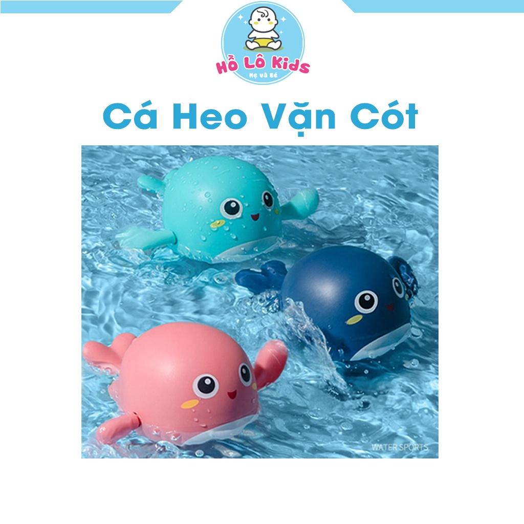 Đồ chơi nhà tắm vặn cót Cá Heo tắm bé thích thú vận động Hồ Lô Kids