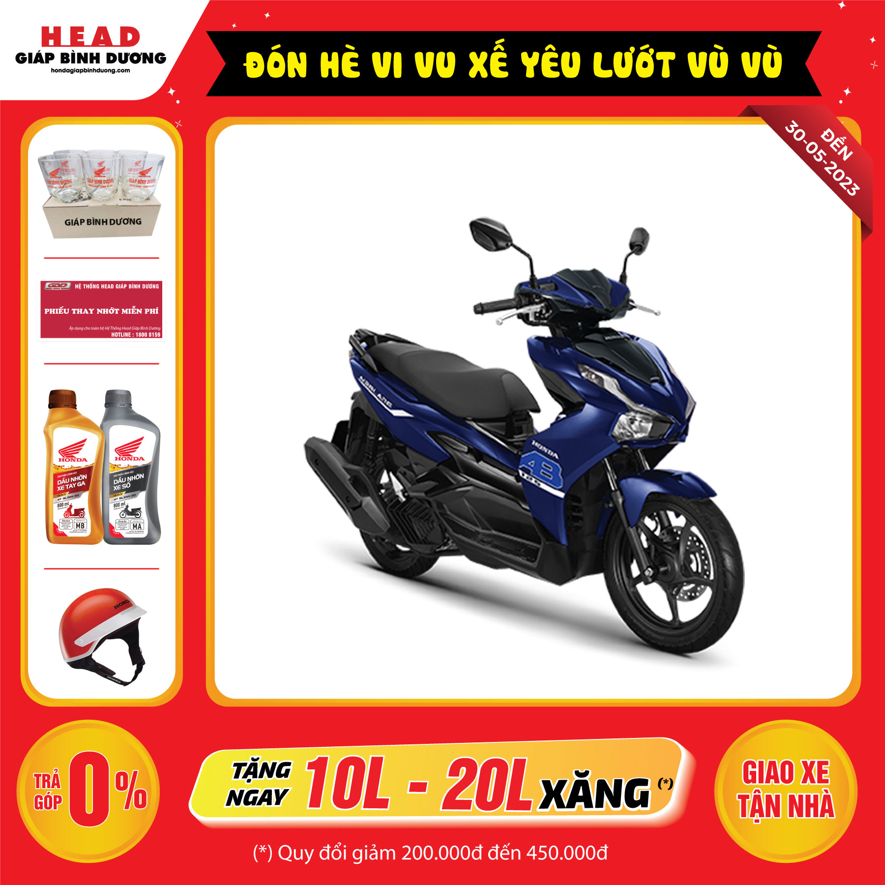 Xe máy Honda Air Blade 125 - Phiên bản Tiêu chuẩn
