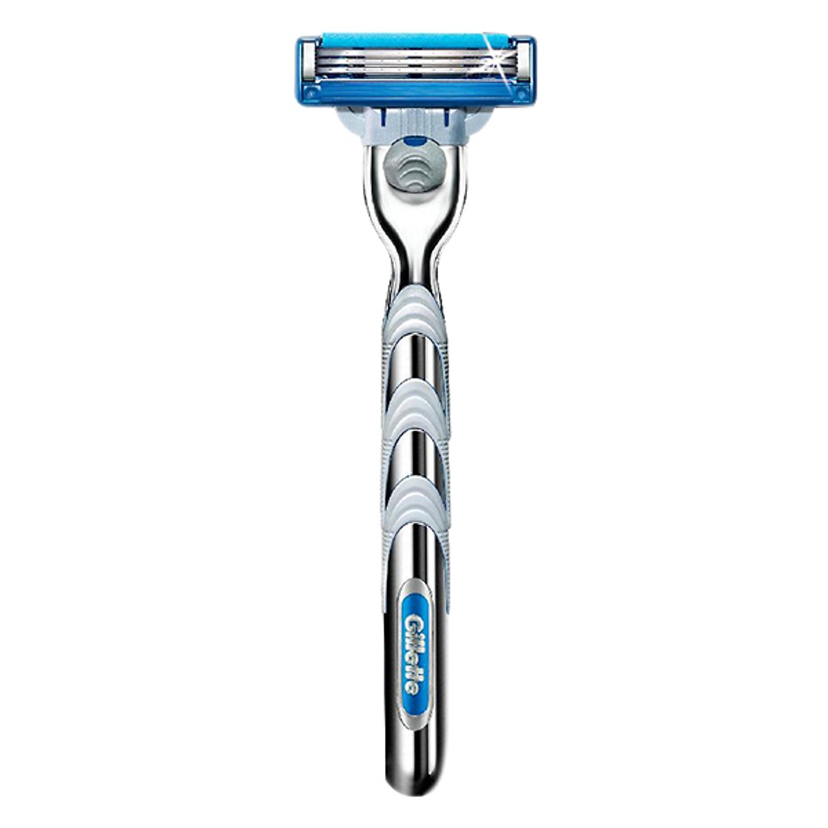 Dao Cạo Râu Gillette Mach 3 Turbo Và Bọt Cạo Râu Gillette Hương Chanh Chai 175G