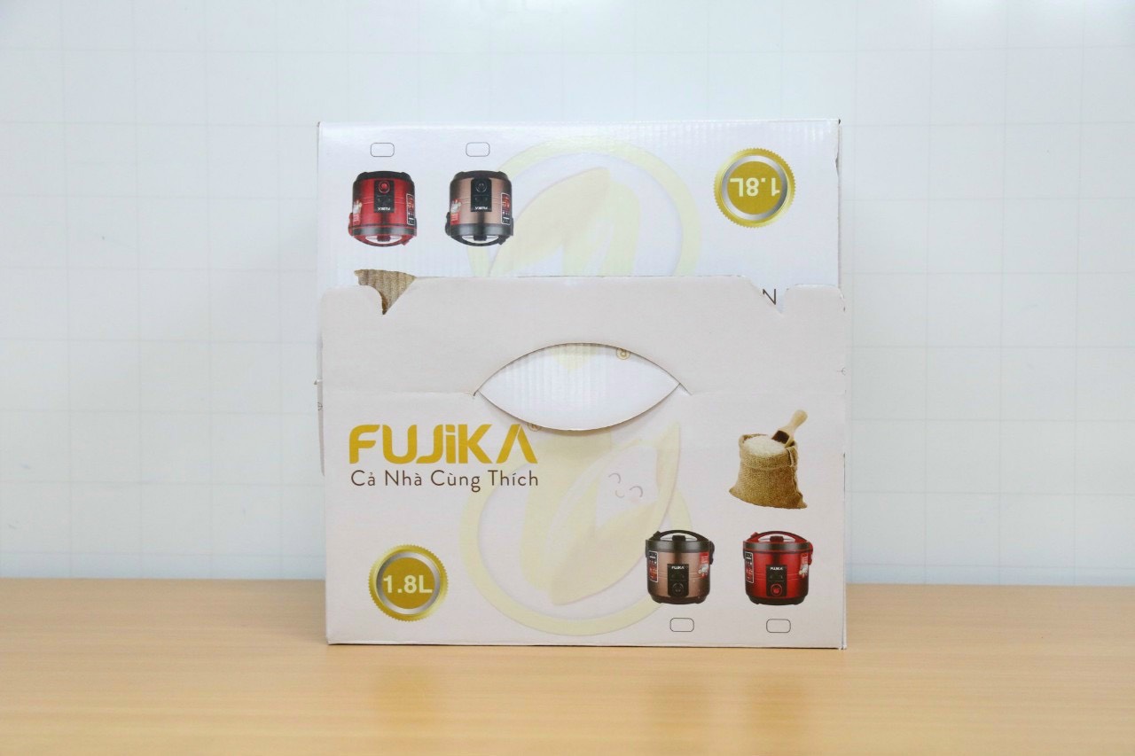 Nồi cơm điện tách đường Fujika 1.8L tốt cho sức khỏe mọi nhà, màu ngẫu nhiên-Hàng chính hãng