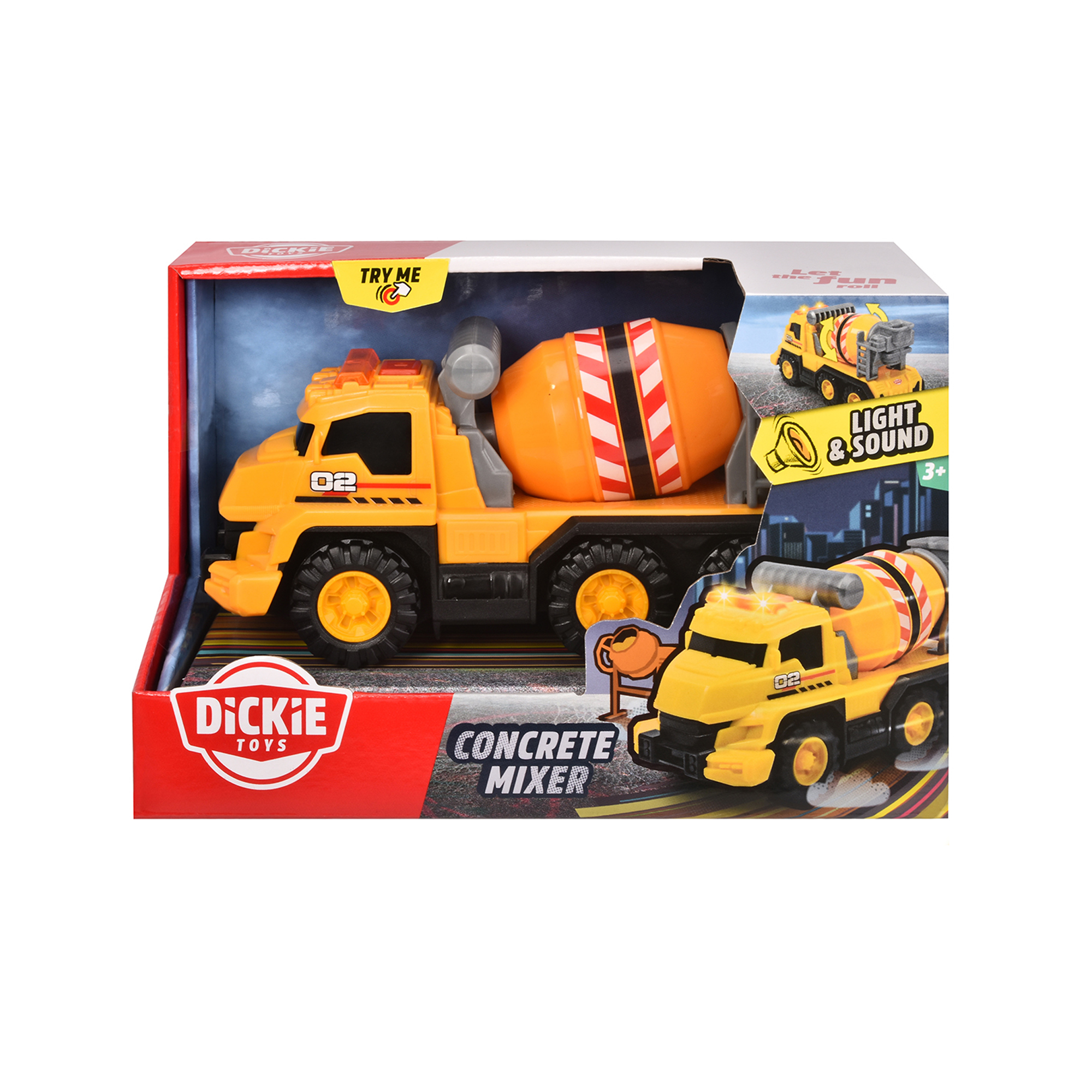 Đồ Chơi Xe Bồn Trộn Bê Tông DICKIE TOYS Concrete Mixer 203302024