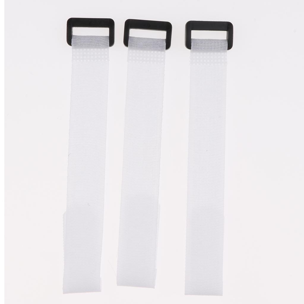 10 Pcs Multi-use Fishing Rod Belt Bands Ties Straps Magic Sticker for Fishing Rod, Luggage, Bags, Cable