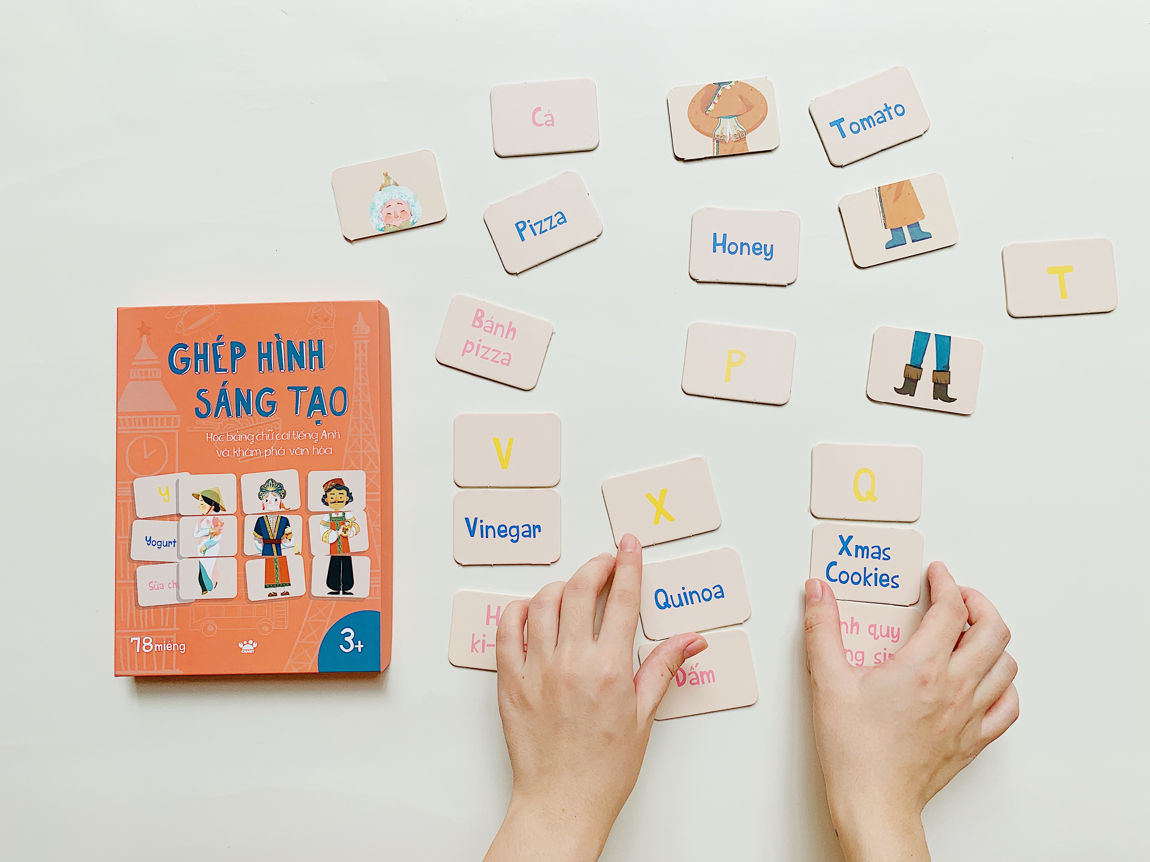 Ghép Hình Sáng Tạo - Học Bảng Chữ Cái Tiếng Anh và Khám Phá Văn Hóa