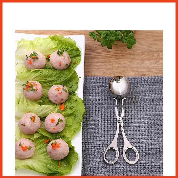 Dụng Cụ Kẹp Thịt Viên, Chả Viên Inox