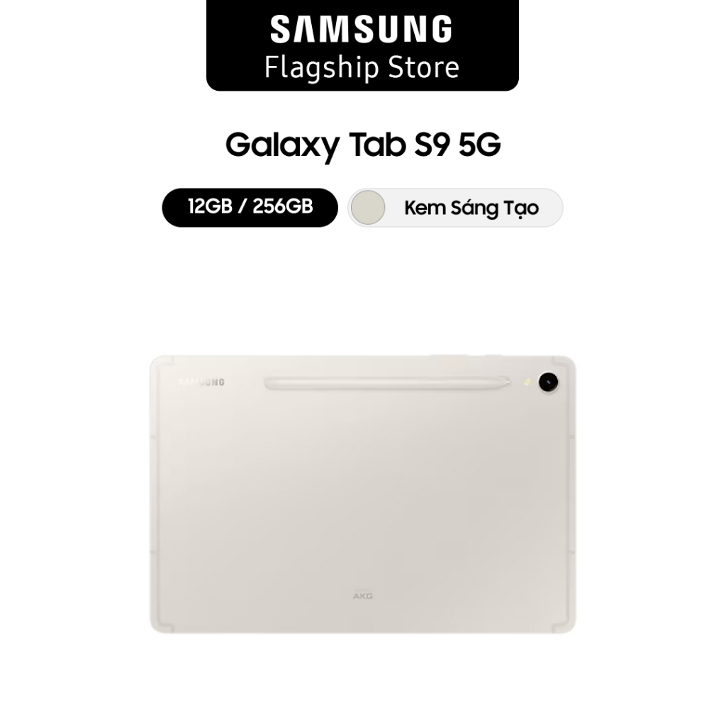 Hình ảnh Máy tính bảng Samsung Galaxy Tab S9 12GB_256GB - Hàng chính hãng