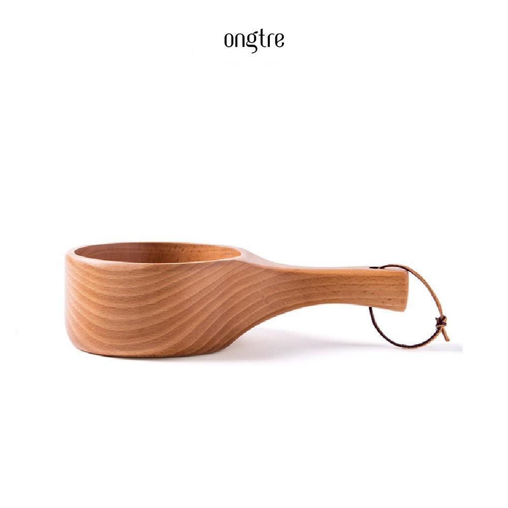 Bát gỗ tự nhiên ONGTRE ăn Salad/ An toàn sức khỏe/ nhập khẩu cao cấp
