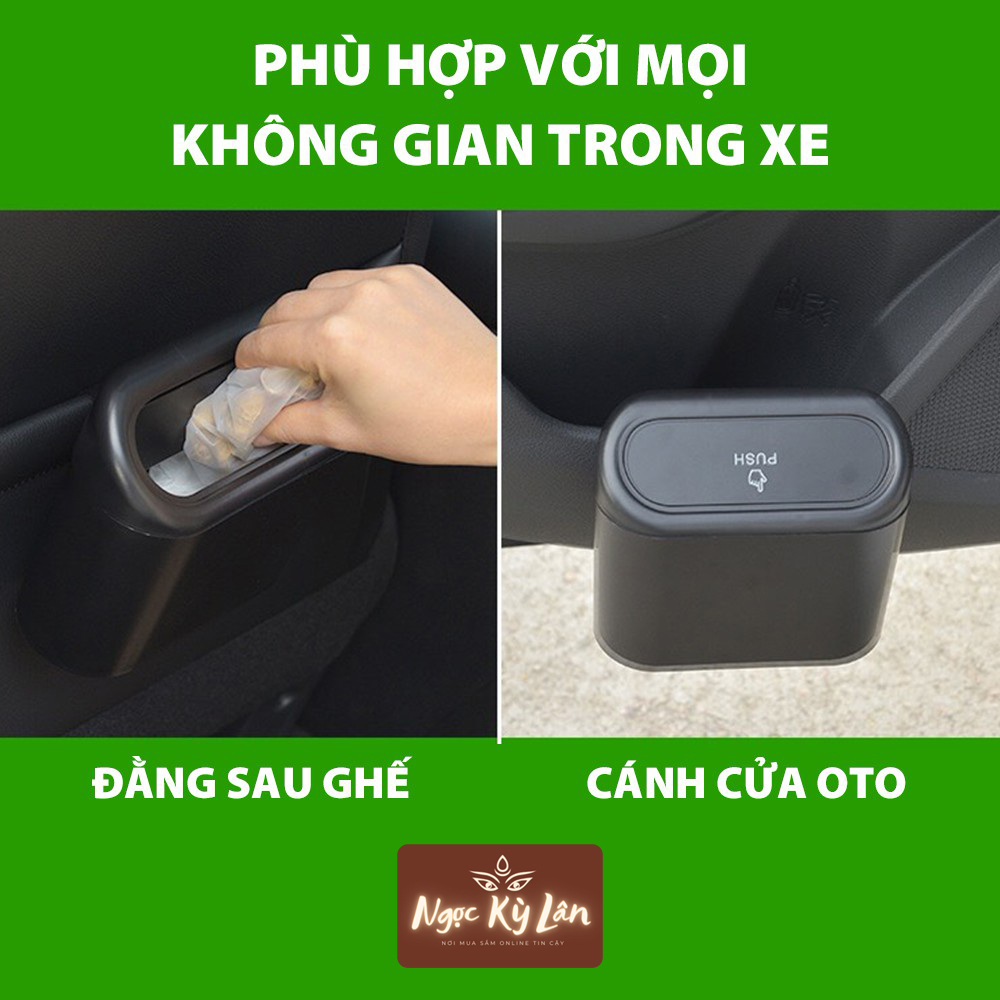 Thùng Rác Mini Để Trên Xe Ô Tô, Văn Phòng