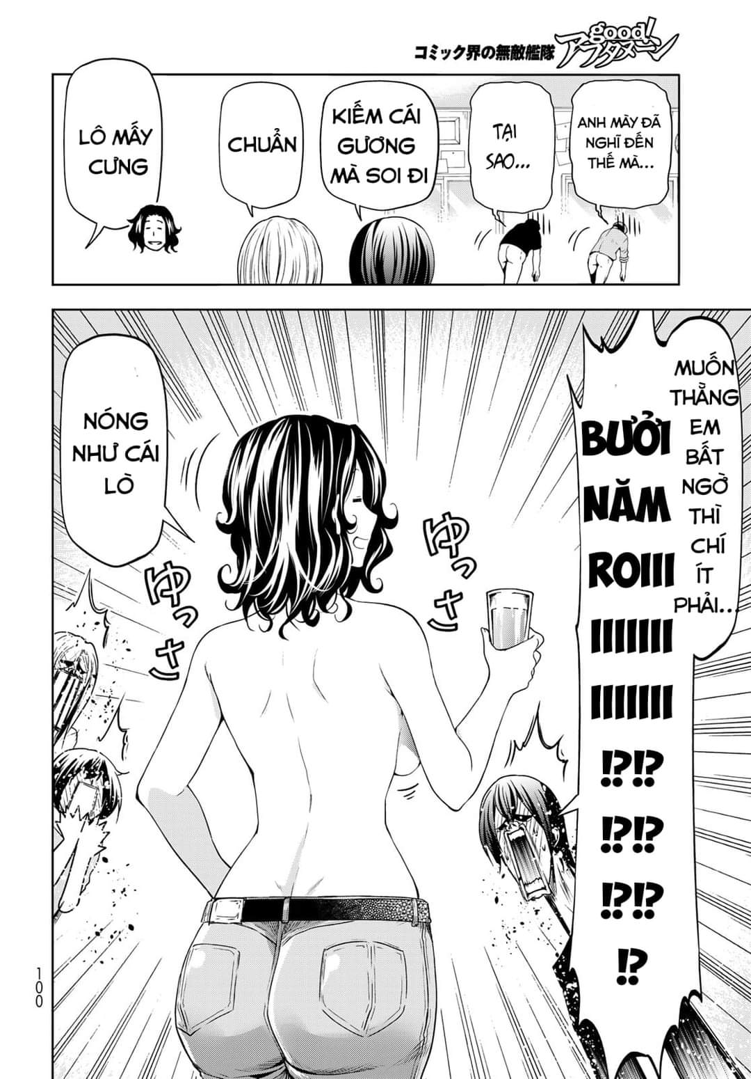 cô gái thích lặn - grand blue chapter 80 38