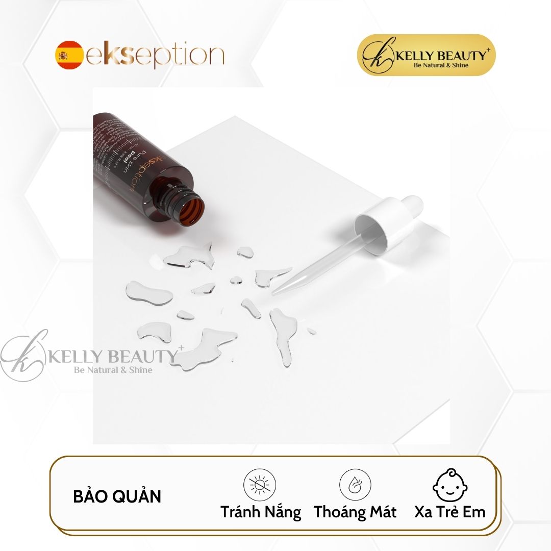 Ekseption Pure Skin Peel - Giảm Mụn, Mờ Thâm, Se Nhỏ Lỗ Chân Lông - Kelly Beauty