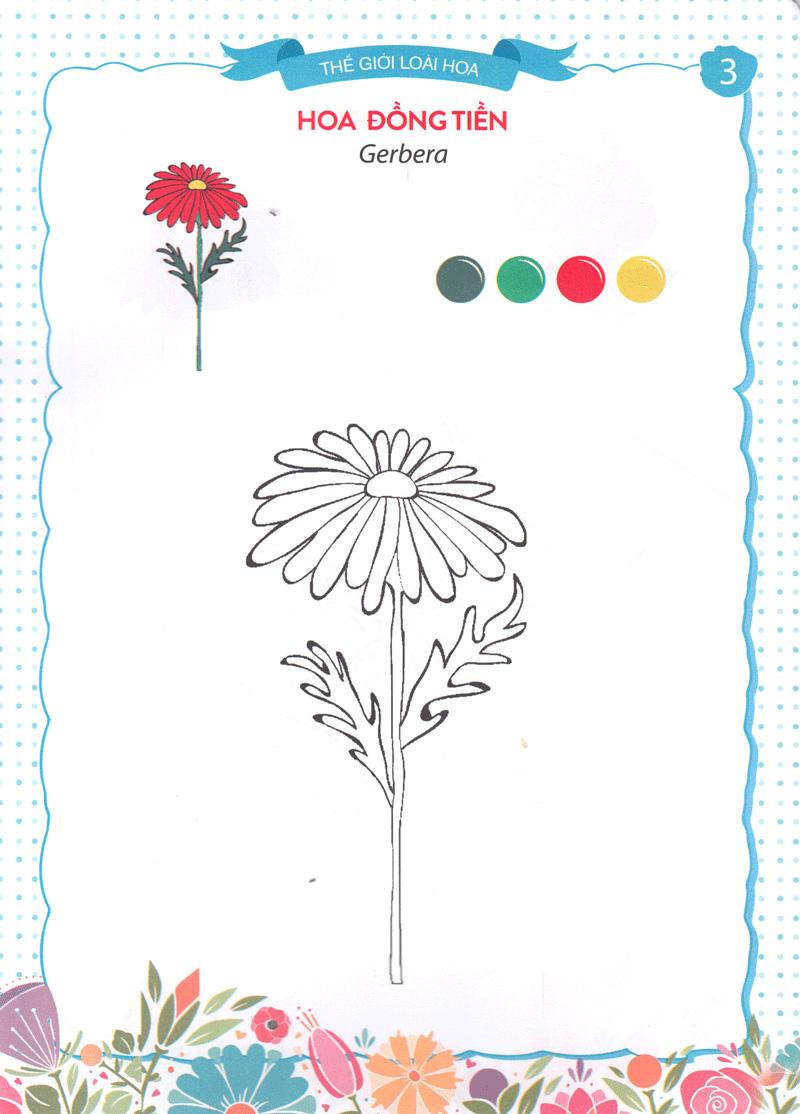 Thế Giới Loài Hoa - Sắc Màu Của Bé 6