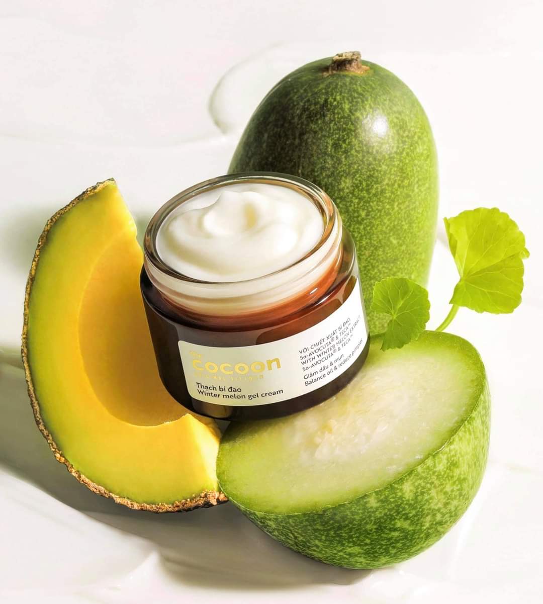 Thạch bí đao Cocoon dưỡng ẩm ngừa thâm ngăn ngừa mụn 30ml - Thanh Mộc Hương Hà Tĩnh