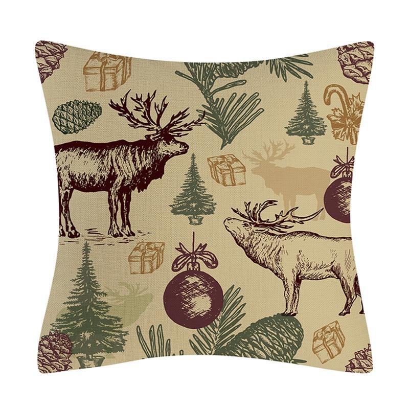 Vỏ Gối Trang Trí Chủ Đề Giáng Sinh