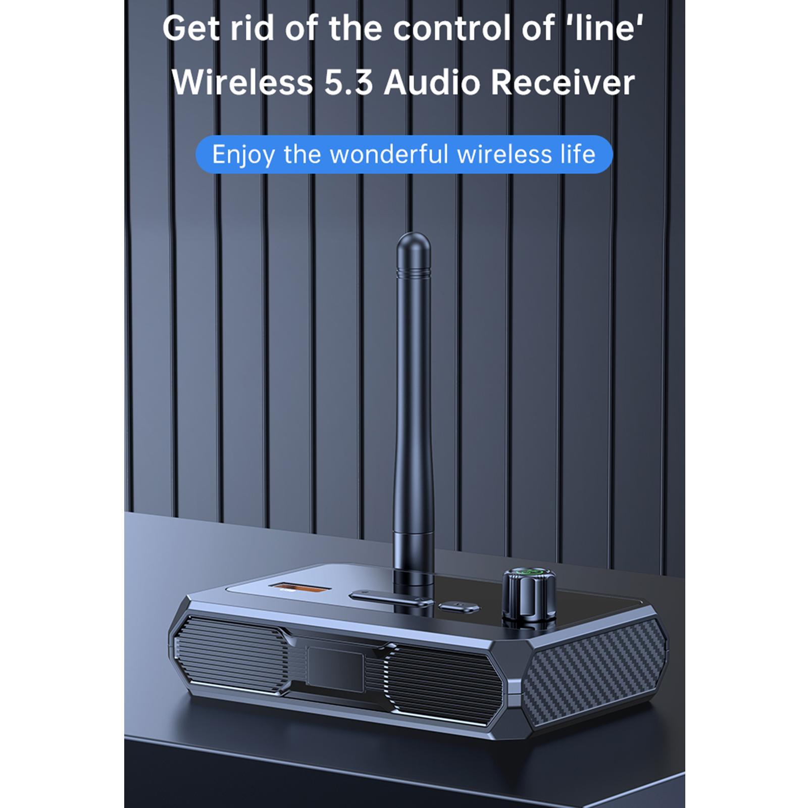 Wireless Audio Receiver Adapter HiFi Stereo Sound for Stereo System Speaker