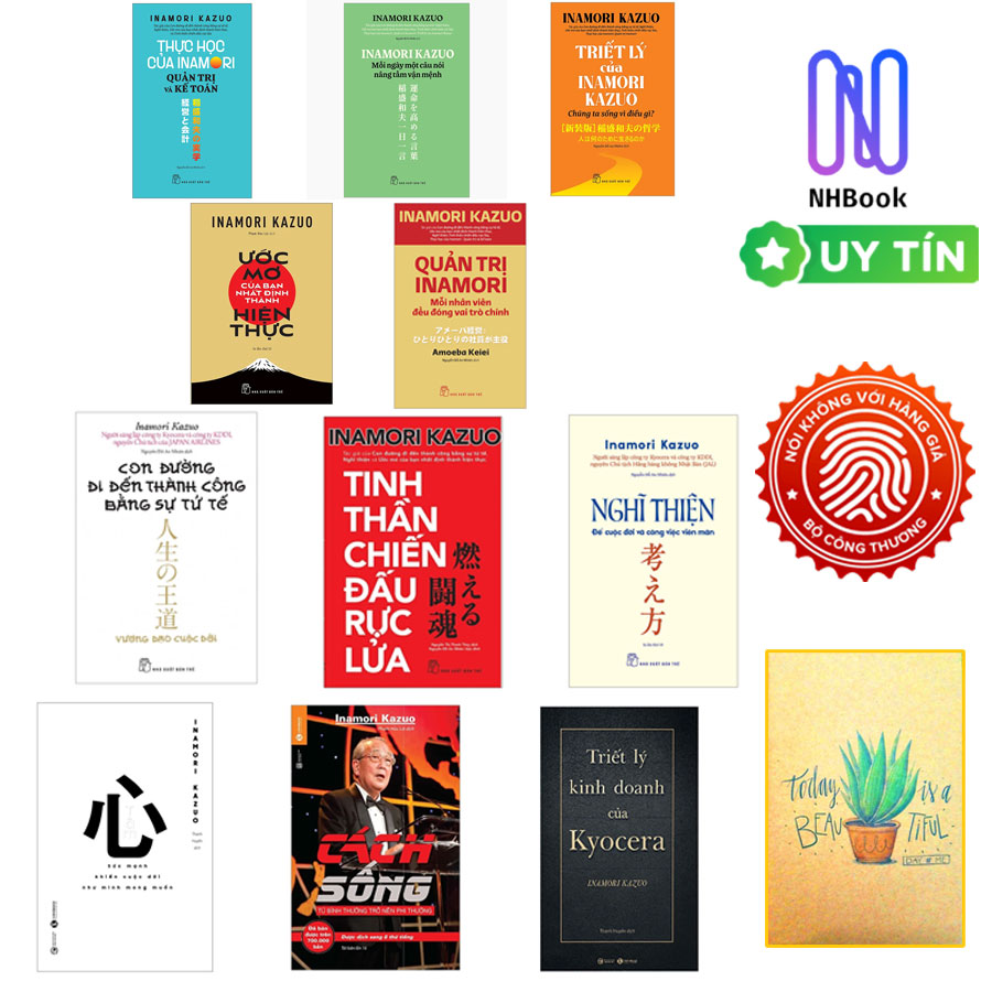 Combo 11 cuốn tác giả Inamori Kazuo ( Những cuốn sách hay , top sách kỹ năng )