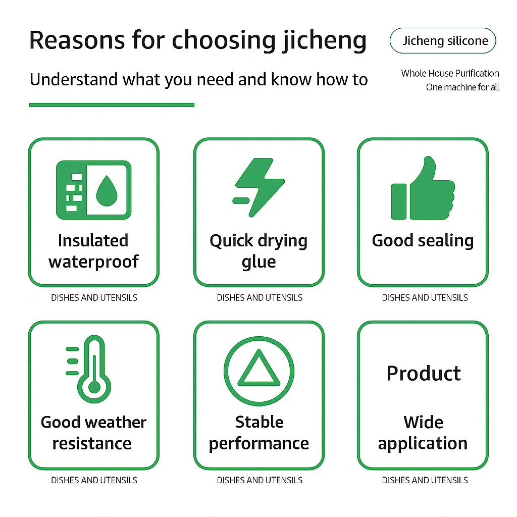 Keo dán silicon gia dụng trong suốt không thấm nước chịu nhiệt độ cao cấp thực phẩm