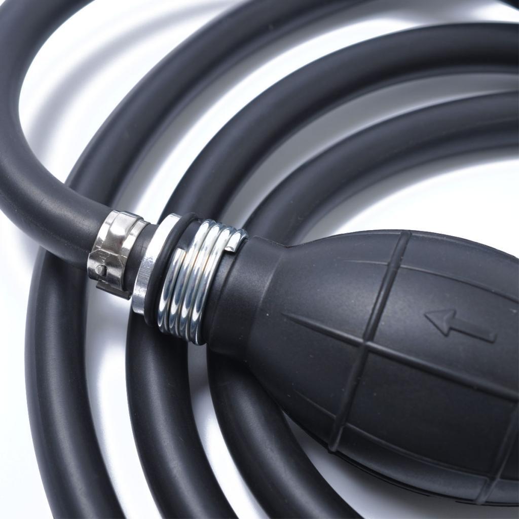 5/16 ''8 Mm 6 Chân Nhiên Liệu Dòng Khí Vòi Mềm Thuyền Ngoài Động Cơ Đồi Mồi Bóng Đèn Đen