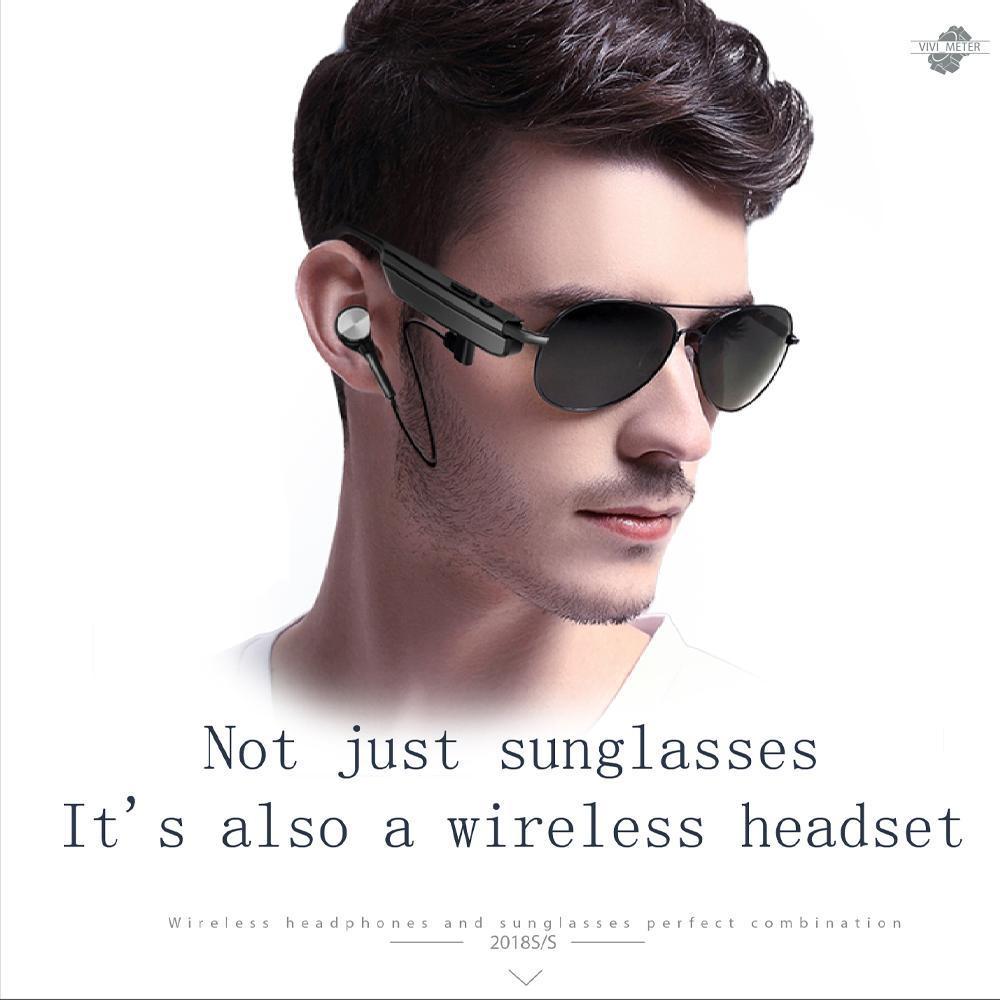 Kính Mát Tích Hợp Tai Nghe Bluetooth A8 Thông Minh