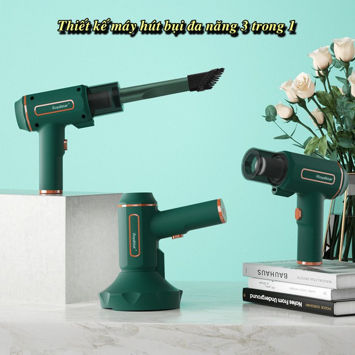 Máy Hút Bụi Giường Nệm 3in1 RoyalStar RSD-CZX09 Diệt Khuẩn Tia UV Thông Minh - Home and Garden