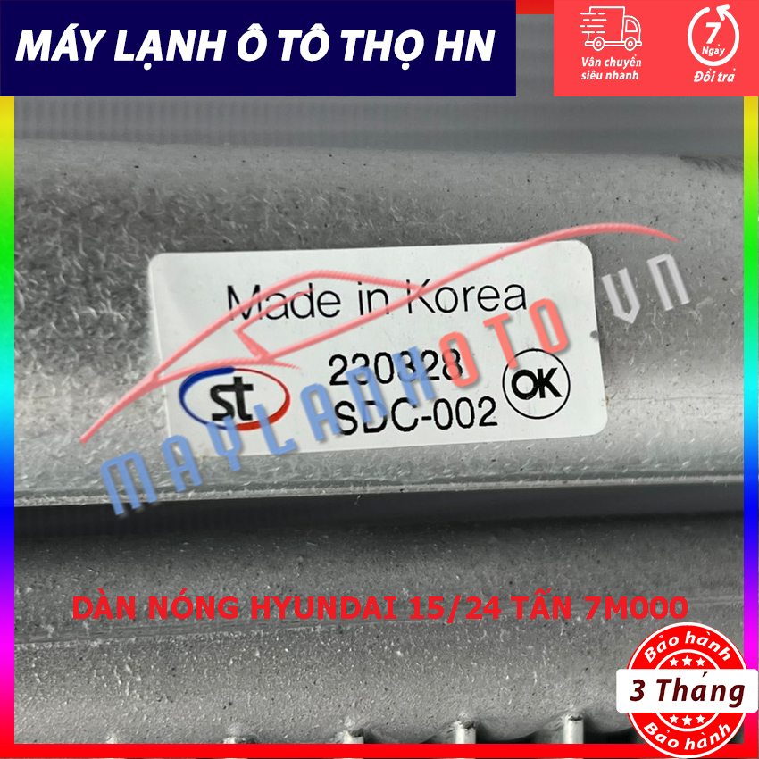 Dàn  nóng Hyundai 15-24 Tấn  Hàng xịn Hàn Quốc