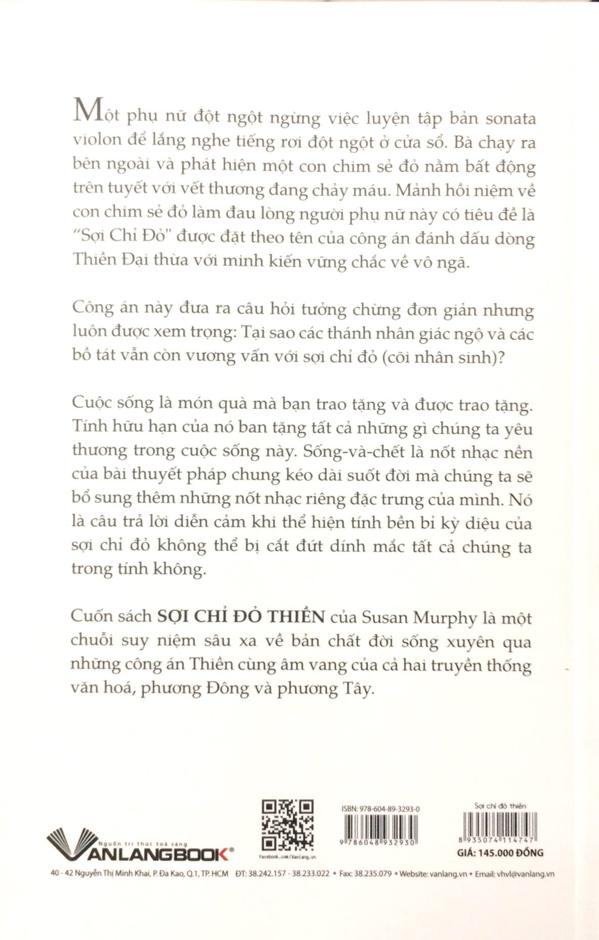 Sợi Chỉ Đỏ Thiền - Susan Murphy - Vanlangbooks
