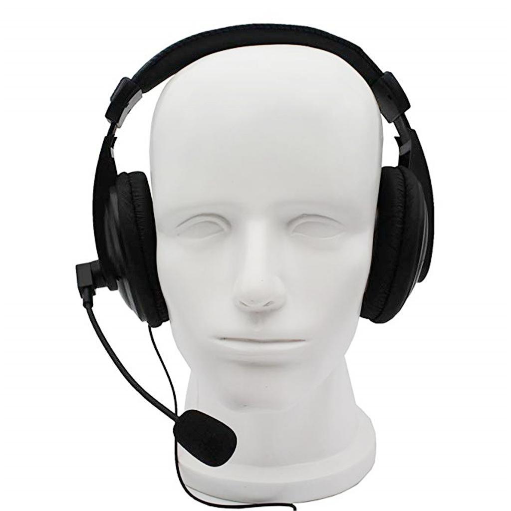 2x Professional Noise Cancelling Overhead Headphones for 2Pin