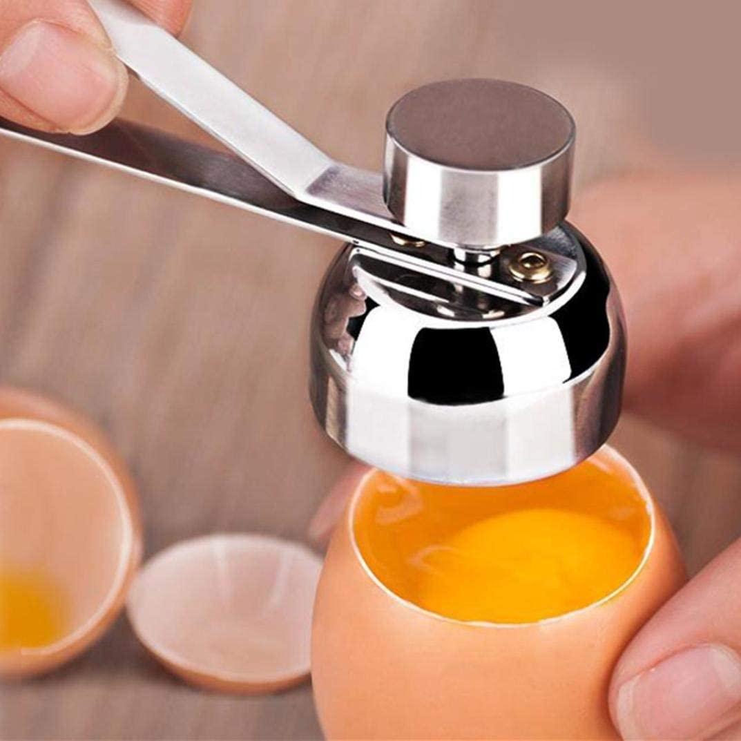 Dụng cụ mở vỏ Máy mở trứng Dụng cụ nhà bếp bằng thép không gỉ cho trứng luộc