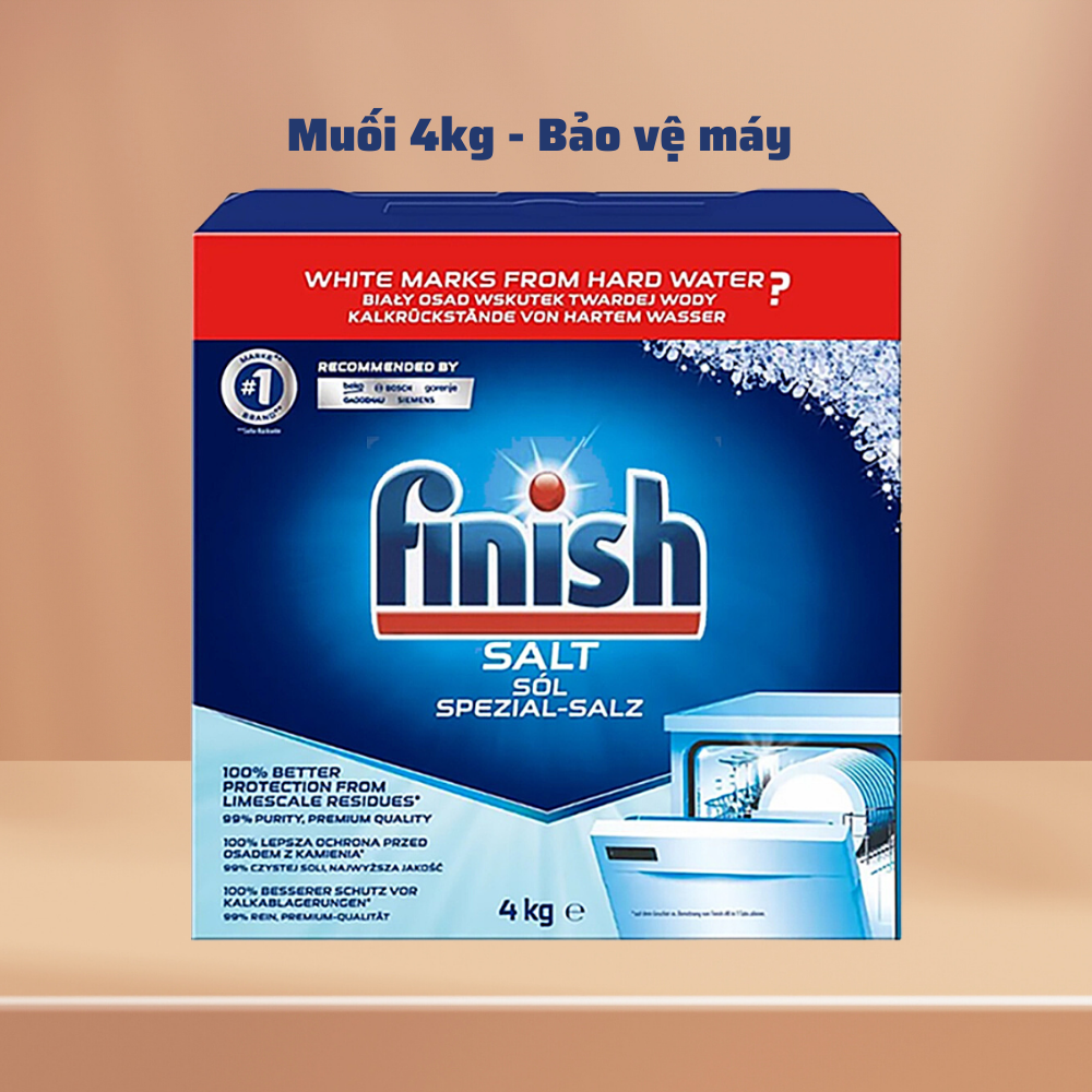 Muối rửa bát Finish loại 4kg