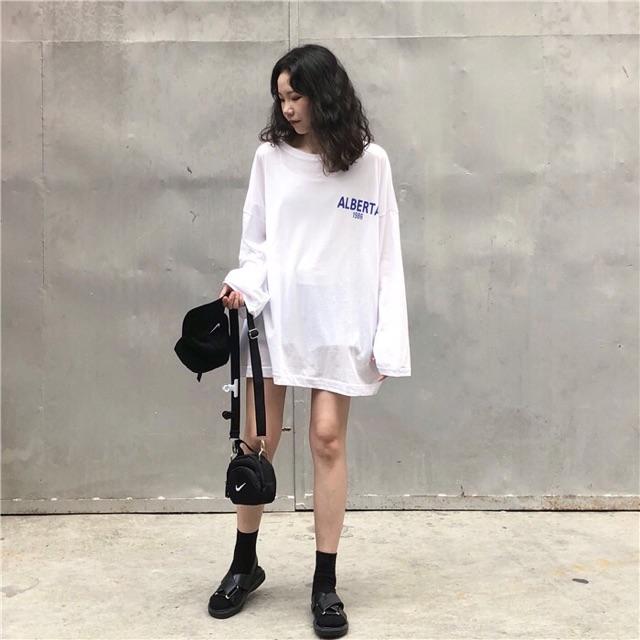 ÁO THUN TAY DÀI OVERSIZE FORM RỘNG CÁ TÍNH