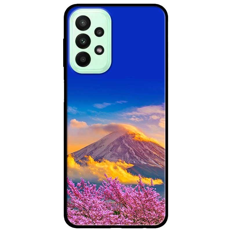 Ốp lưng dành cho Samsung A23 - A53 - A73 - Núi Mây Và Hoa