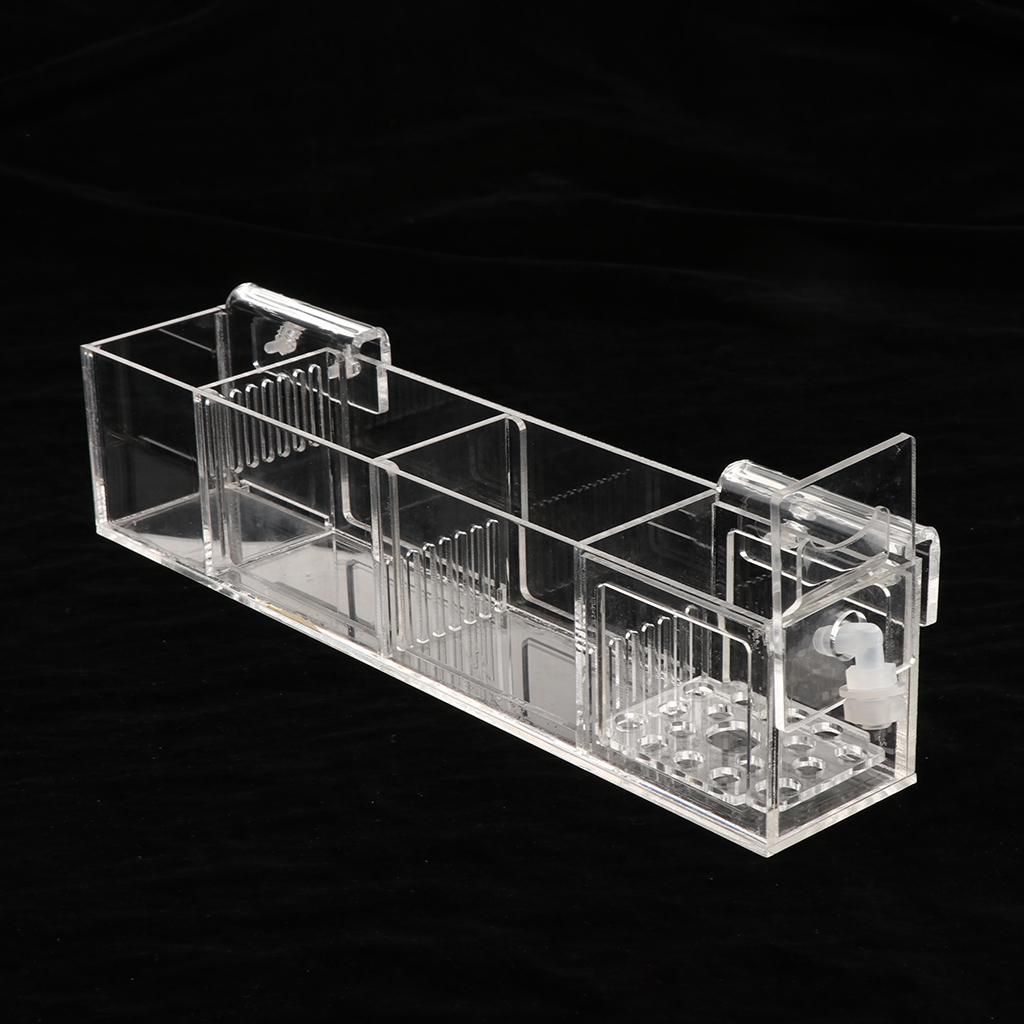 Acrylic Aquarium Filter Fish Tank Upper