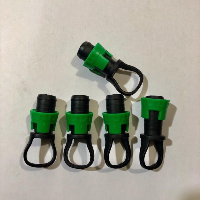 SET 5 CÁI CÚT BỊT NỐI NHANH DÙNG BỊT ĐẦU CUỐI DÂY TƯỚI NHỎ GIỌT,PHUN MƯA ỐNG 16mm