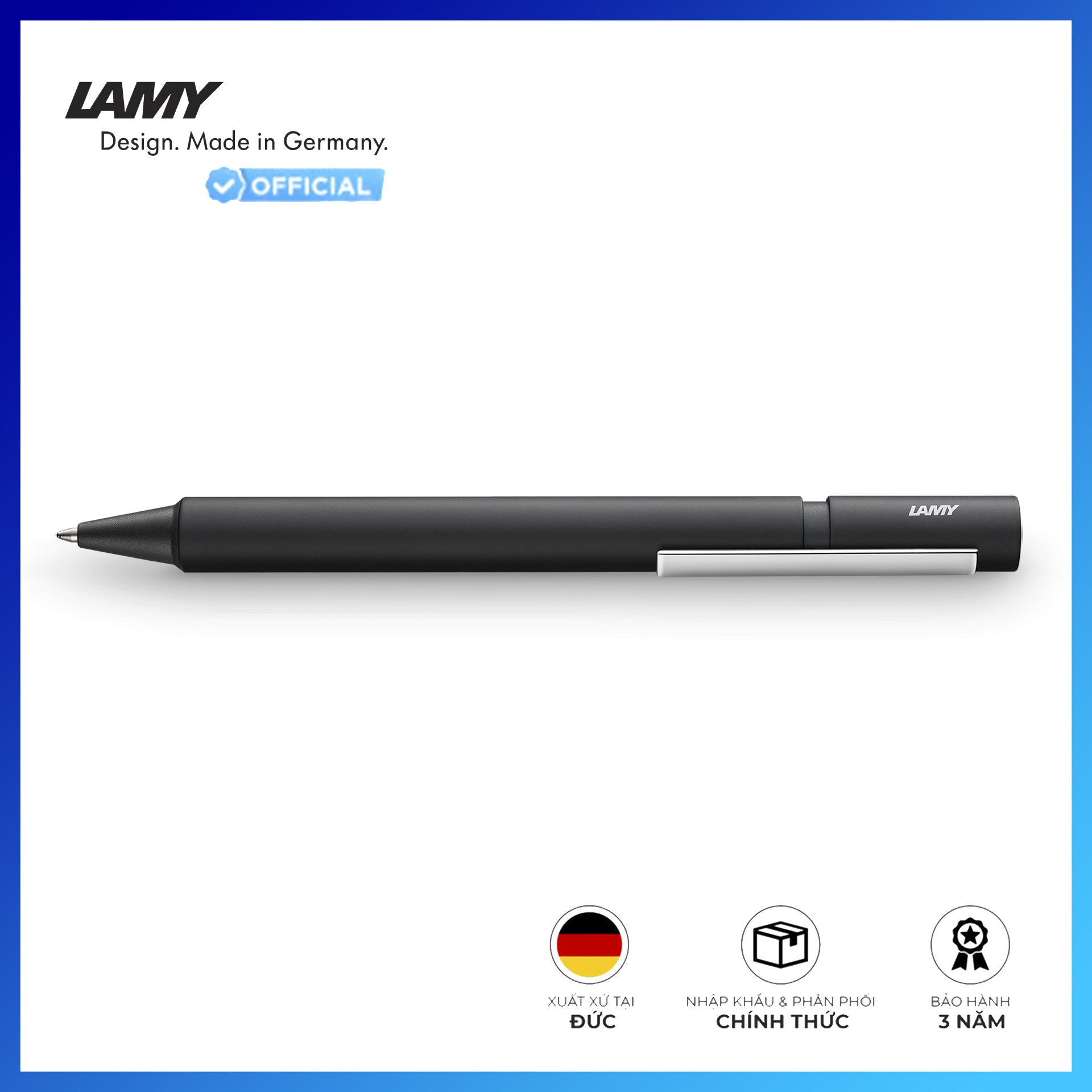 Bút bi LAMY pur Black