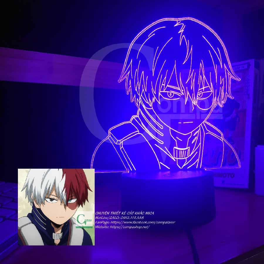 Đèn Ngủ My Hero Academia Todoroki Shoto Type 04 AMHA0204 16 màu tùy chỉnh COMPASHOP